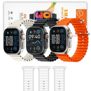 Smartwatch C11 Ultra 49mm Serie 11 Jogos Pulseira Extra Lançamento