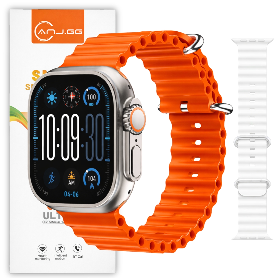 Smartwatch C11 Ultra 49mm Serie 11 Jogos Pulseira Extra Lançamento - Imagem 5