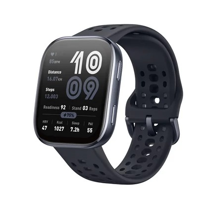 Smartwatch Amazfit Bip 6 Amoled GPS A Prova D'água - Preto - Imagem 3