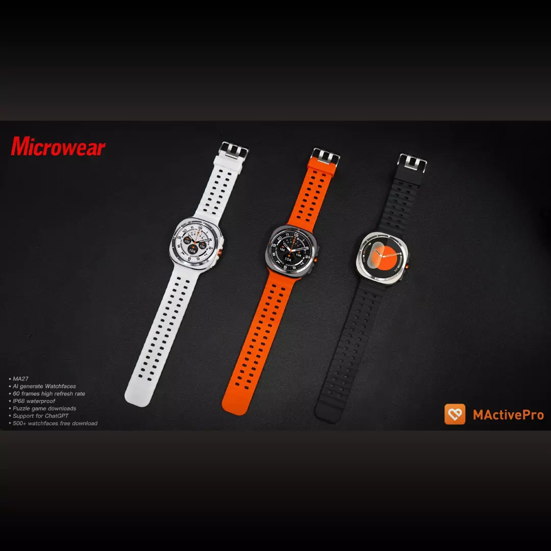 Smartwatch Microwear Ma27 Ultra Amoled Chat GPT Lançamento - Imagem 10