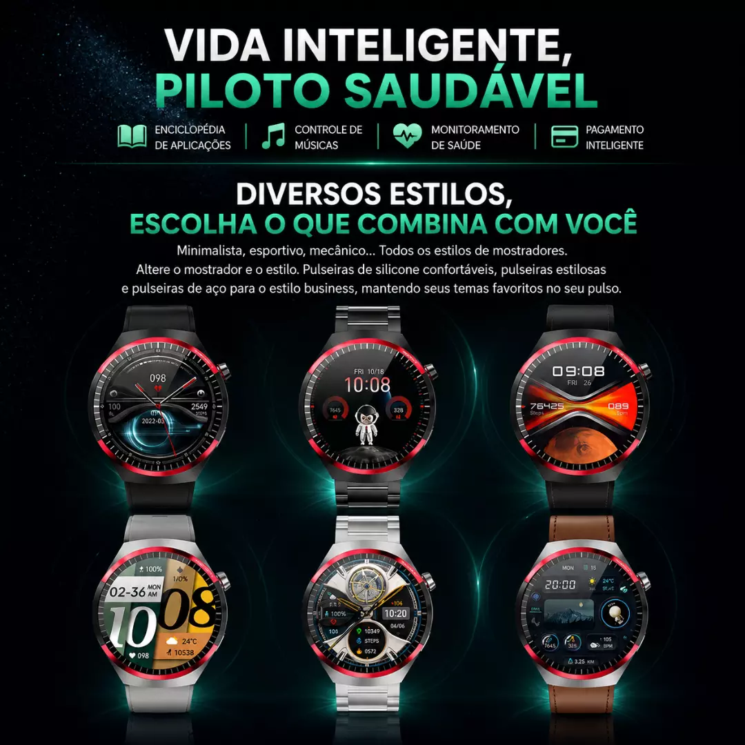 Smartwatch Howear Hw Watch 4 Pro Plus Lançamento - Imagem 4