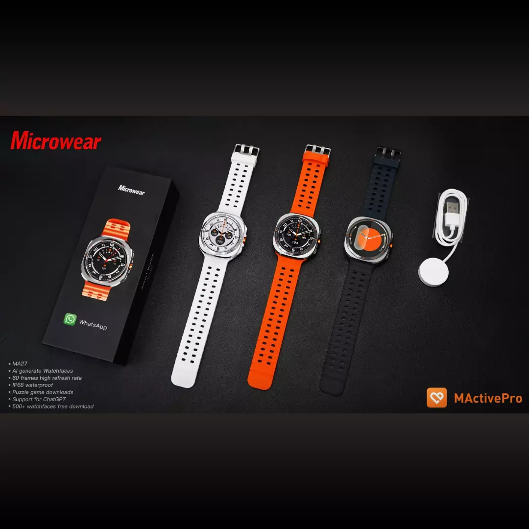 Smartwatch Microwear Ma27 Ultra Amoled Chat GPT Lançamento - Imagem 5