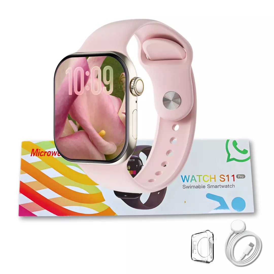 Smartwatch Microwear S11 Pro Amoled 2GB Série 11 Responde Whatsapp - Imagem 3