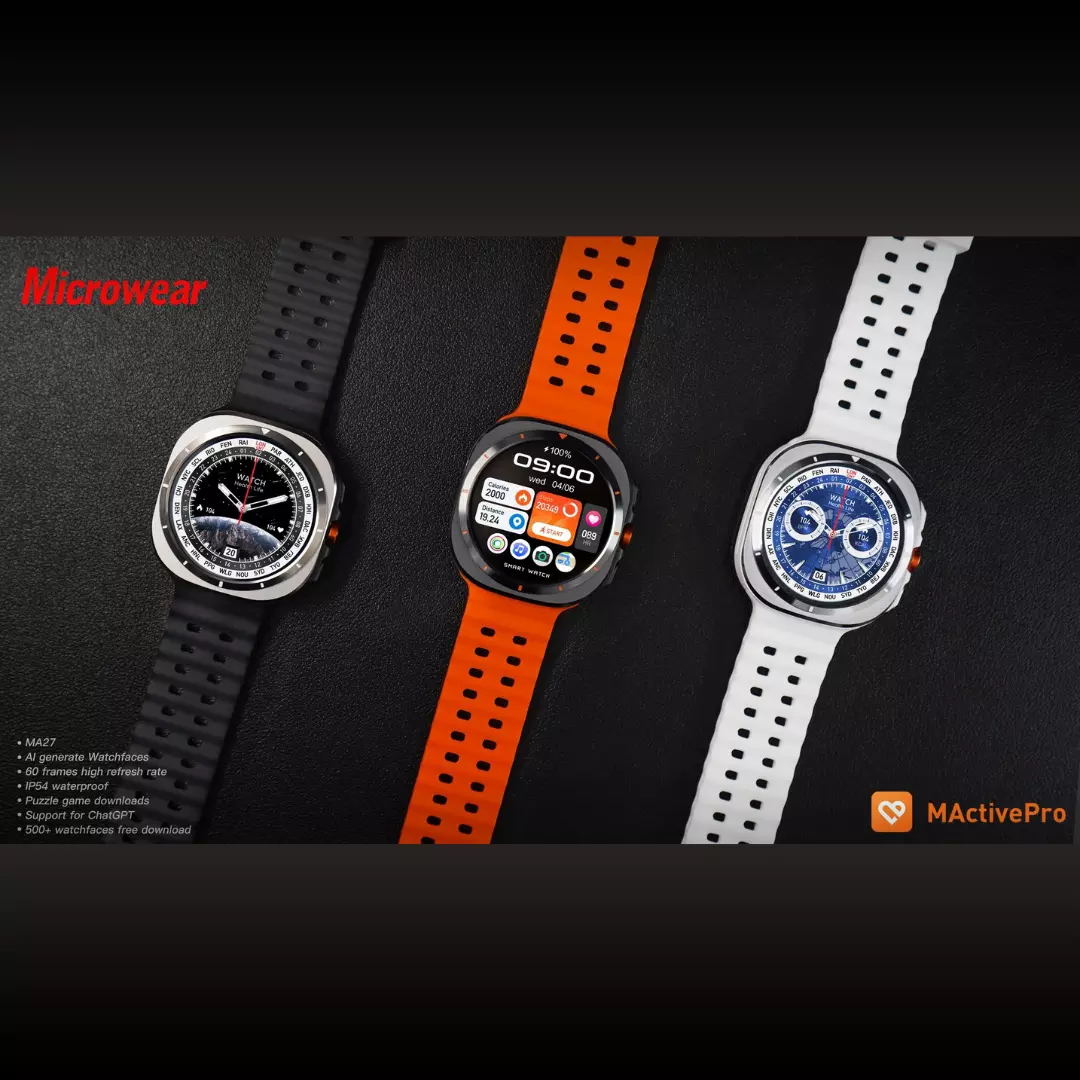 Smartwatch Microwear Ma27 Ultra Amoled Chat GPT Lançamento - Imagem 6