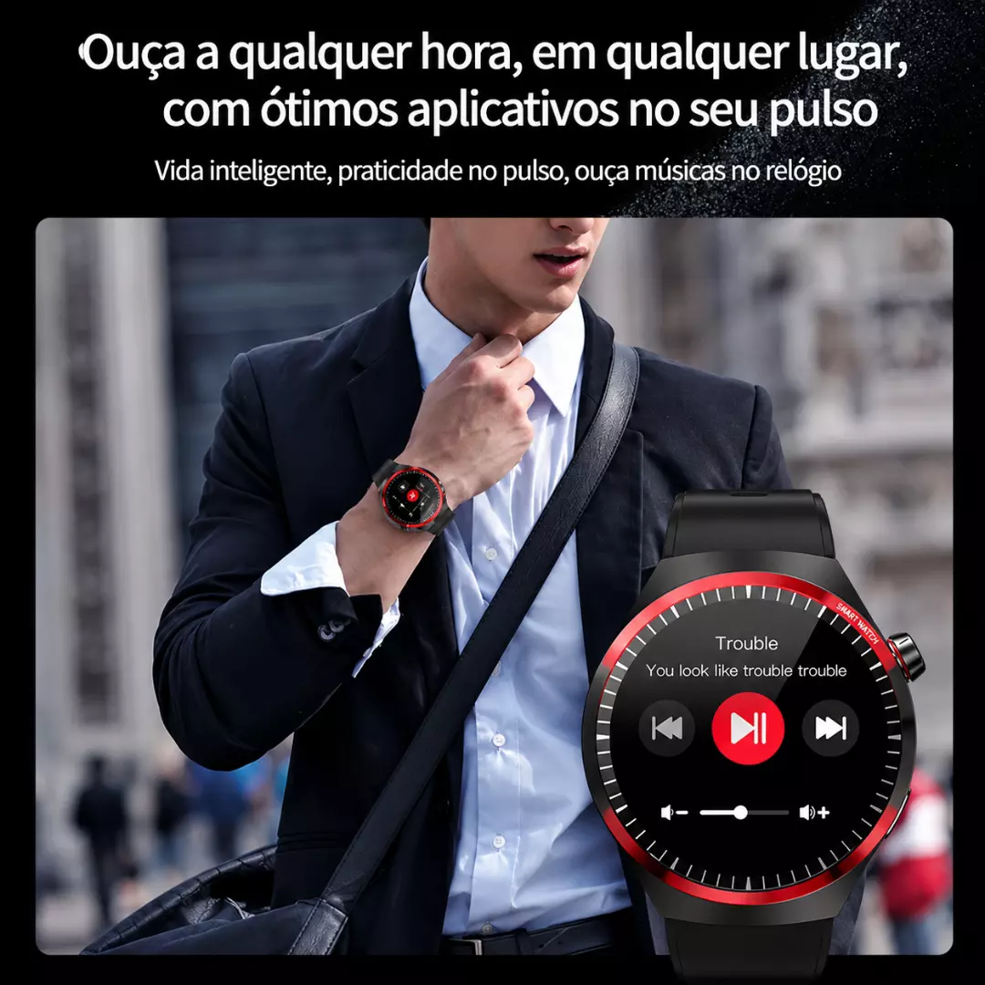 Smartwatch Howear Hw Watch 4 Pro Plus Lançamento - Imagem 6