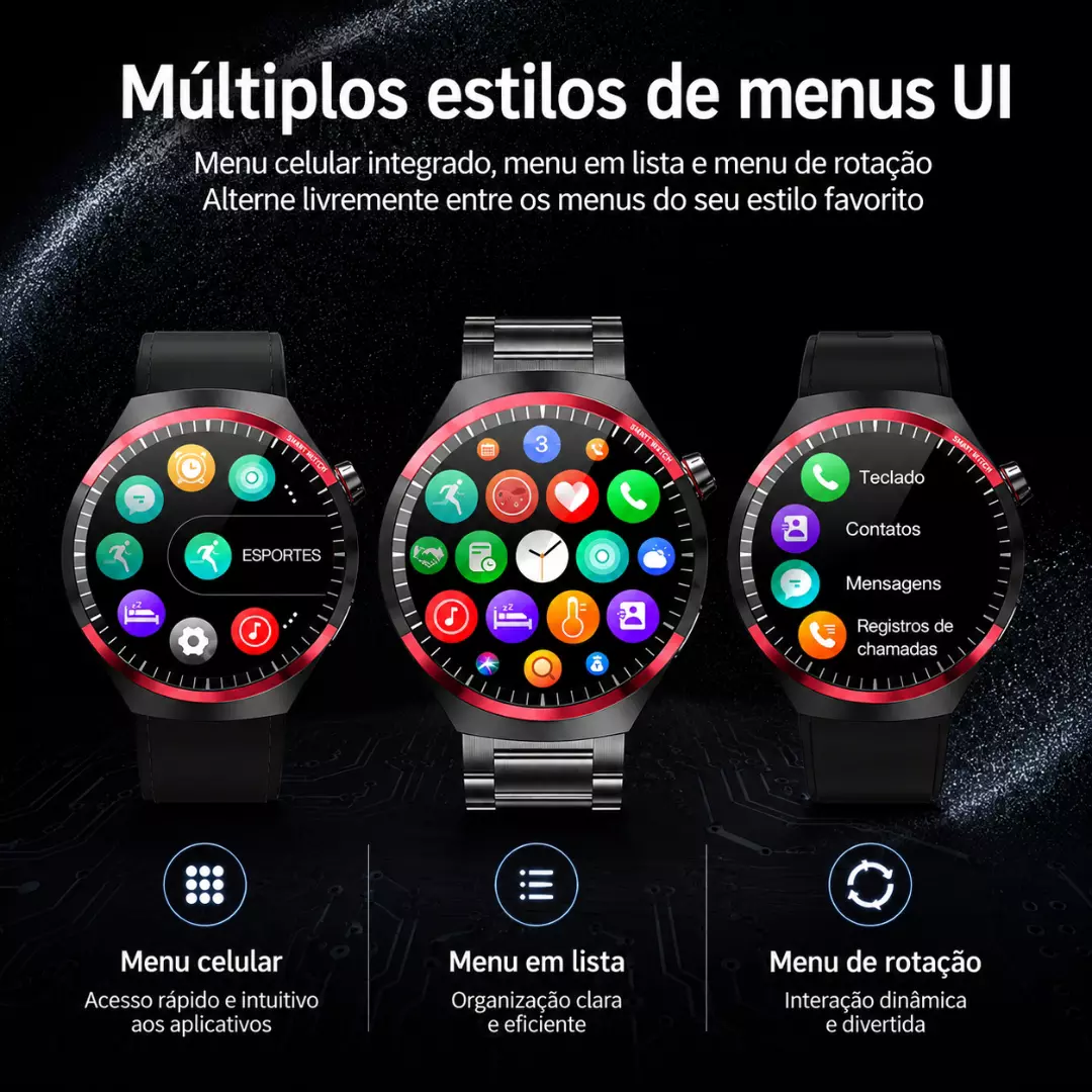 Smartwatch Howear Hw Watch 4 Pro Plus Lançamento - Imagem 7