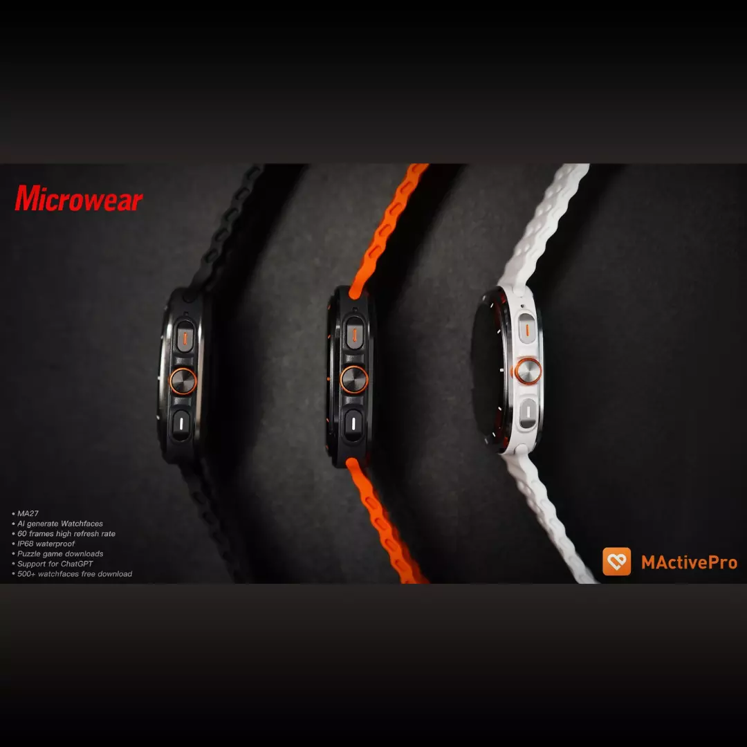Smartwatch Microwear Ma27 Ultra Amoled Chat GPT Lançamento - Imagem 8