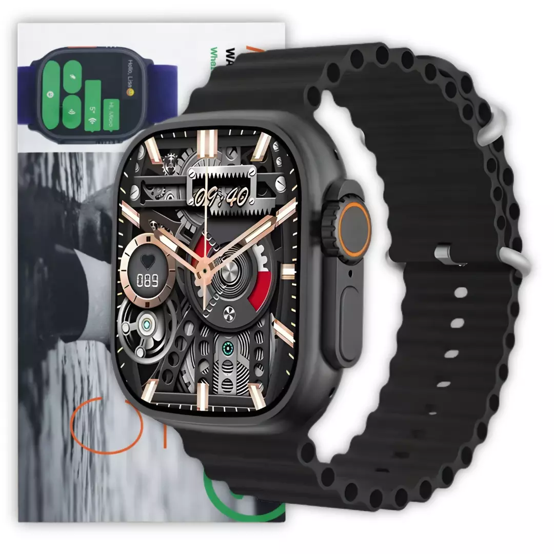 Smartwatch Microwear Ultra 5 Pro 49mm Serie 11 1GB Whatsapp - Imagem 3