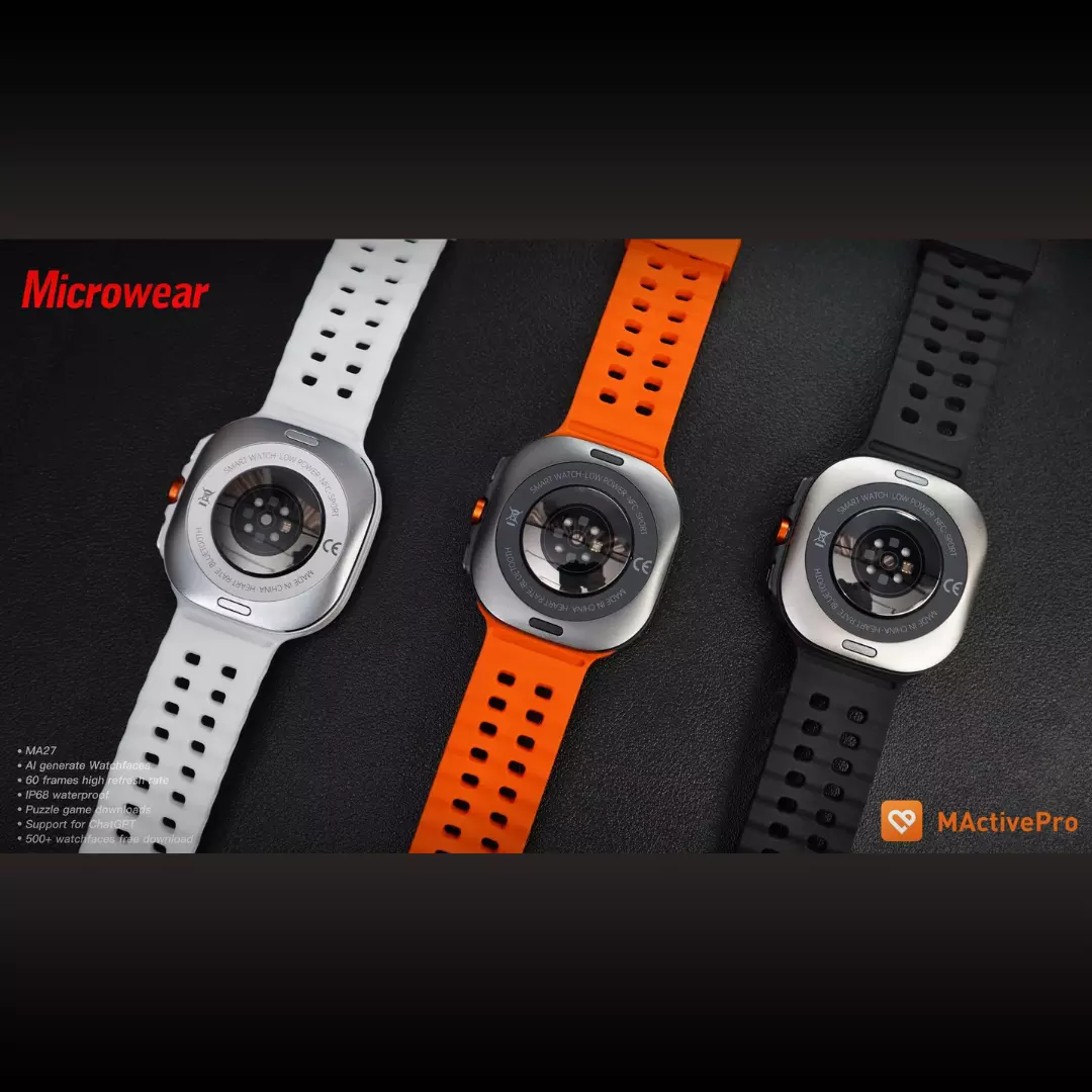 Smartwatch Microwear Ma27 Ultra Amoled Chat GPT Lançamento - Imagem 9