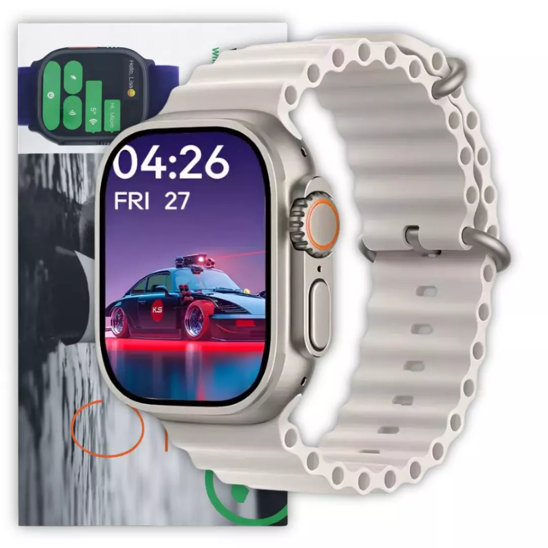 Smartwatch Microwear Ultra 5 Pro 49mm Serie 11 1GB Whatsapp - Imagem 4